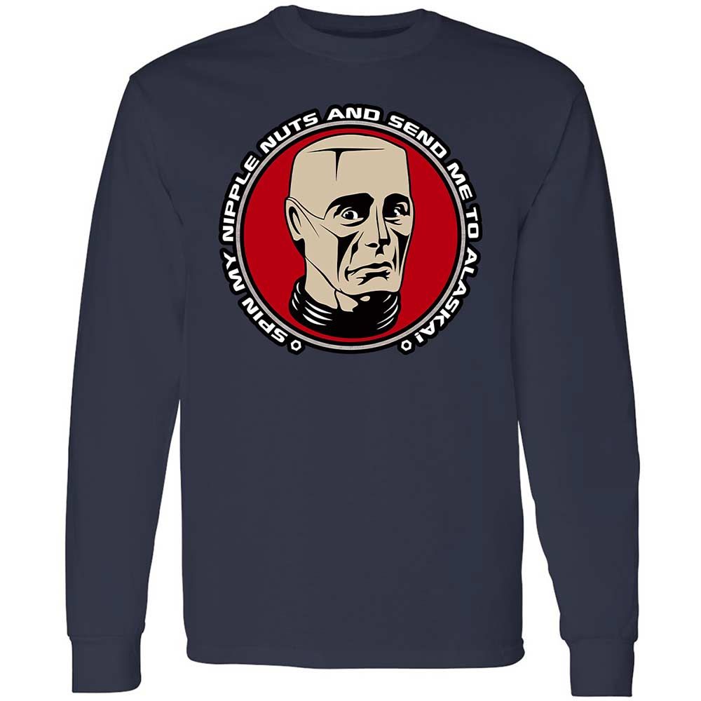 Long Sleeve T-Shirt - 1XEG5315 - Navy - 2