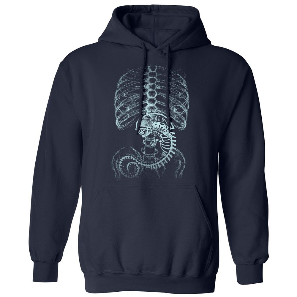 Classic Unisex Hoodie - JVAHXG5T - Navy - 2