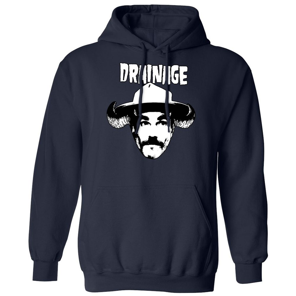 Classic Unisex Hoodie - Q34SXEXF - Navy - 2