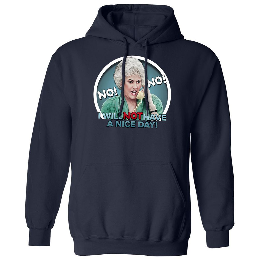 Classic Unisex Hoodie - ZD6WHQSD - Navy - 2