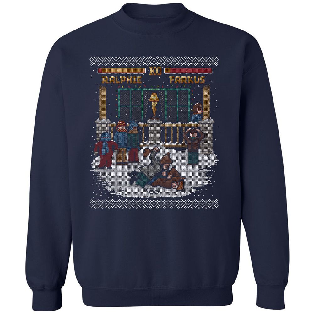Classic Unisex Sweatshirt - TUV9NEDS - Navy - 2
