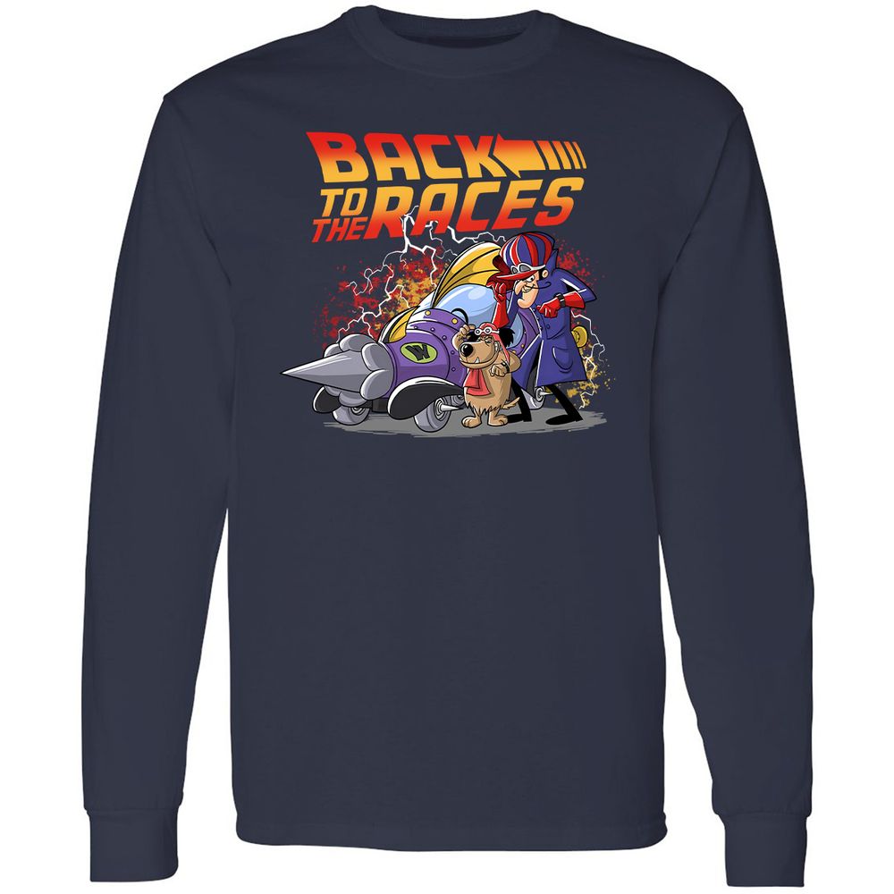 Long Sleeve T-Shirt - D3HXF7R8 - Navy - 2