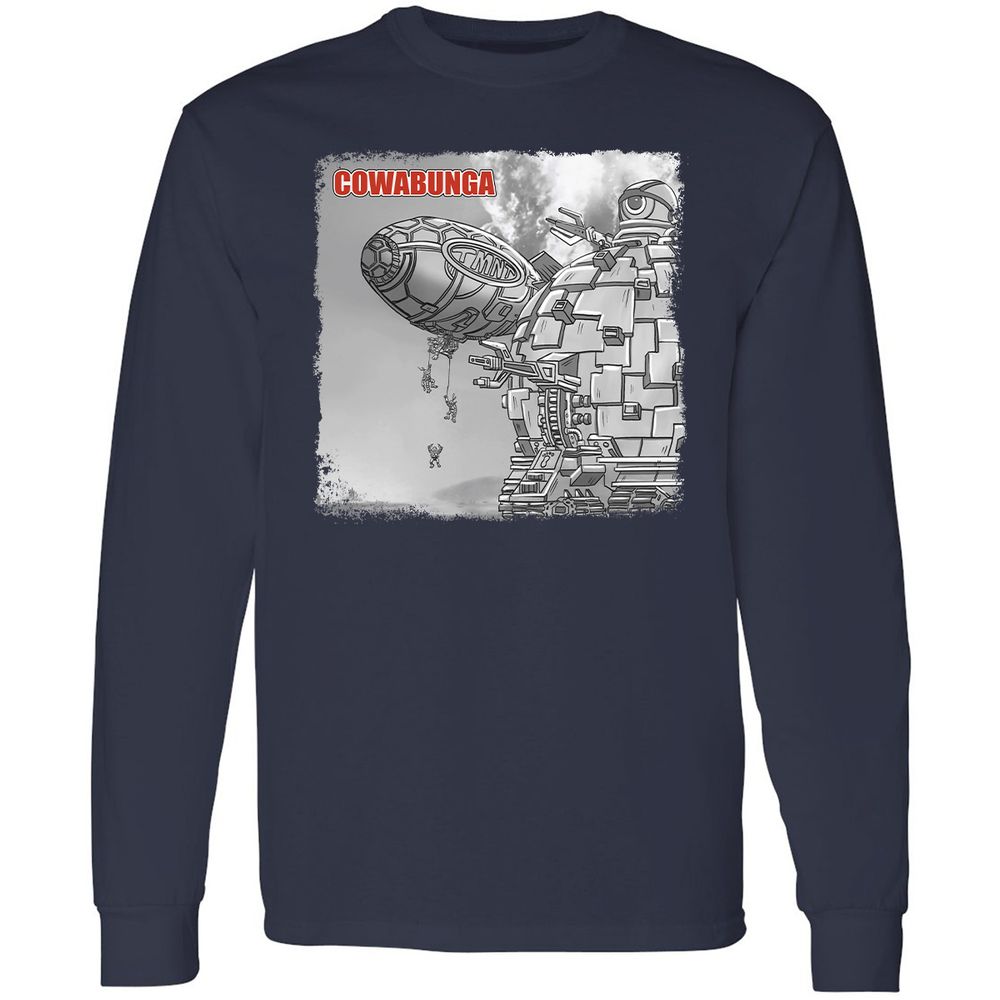 Long Sleeve T-Shirt - Q3CP6Y9S - Navy - 2