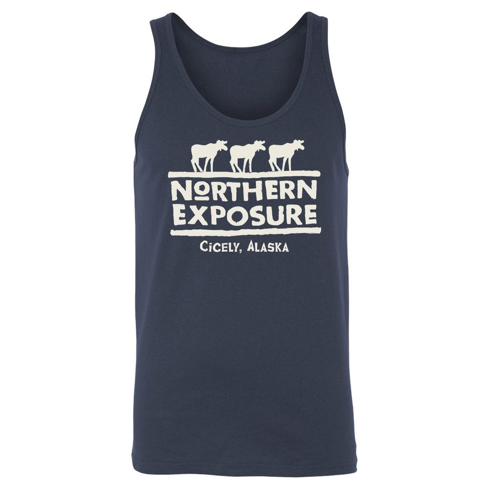 Unisex Jersey Tank - SHBZX7M5 - Navy - 2
