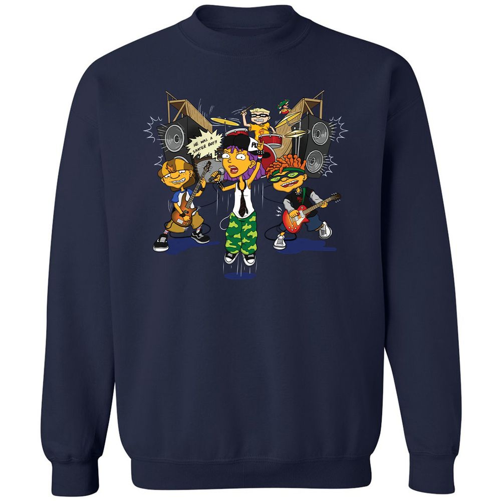 Classic Unisex Sweatshirt - DKS3ZM4Z - Navy - 2