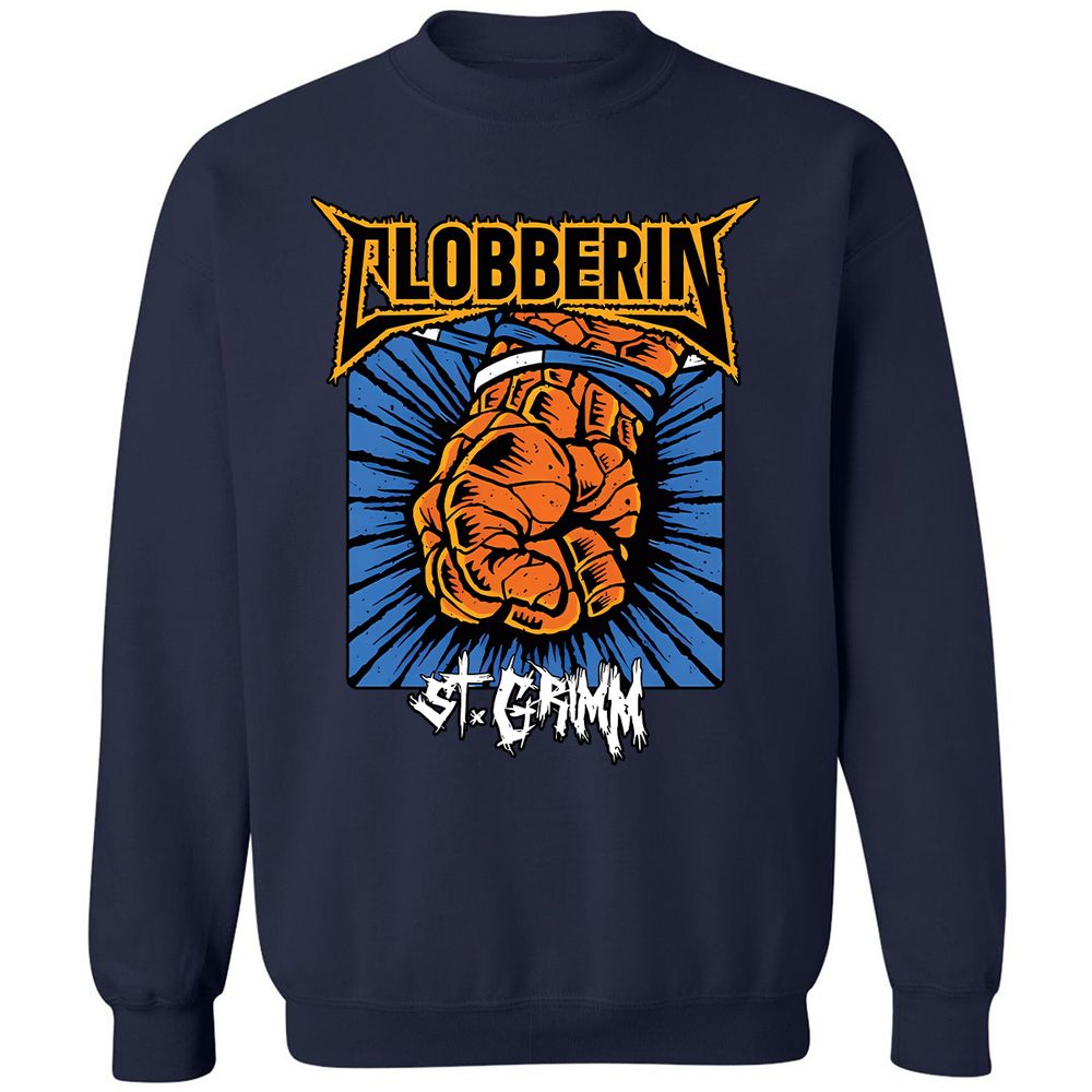 Classic Unisex Sweatshirt - BQT6PATV - Navy - 2