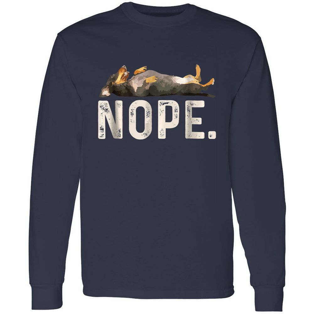 Long Sleeve T-Shirt - EJLELR34 - Navy - 2