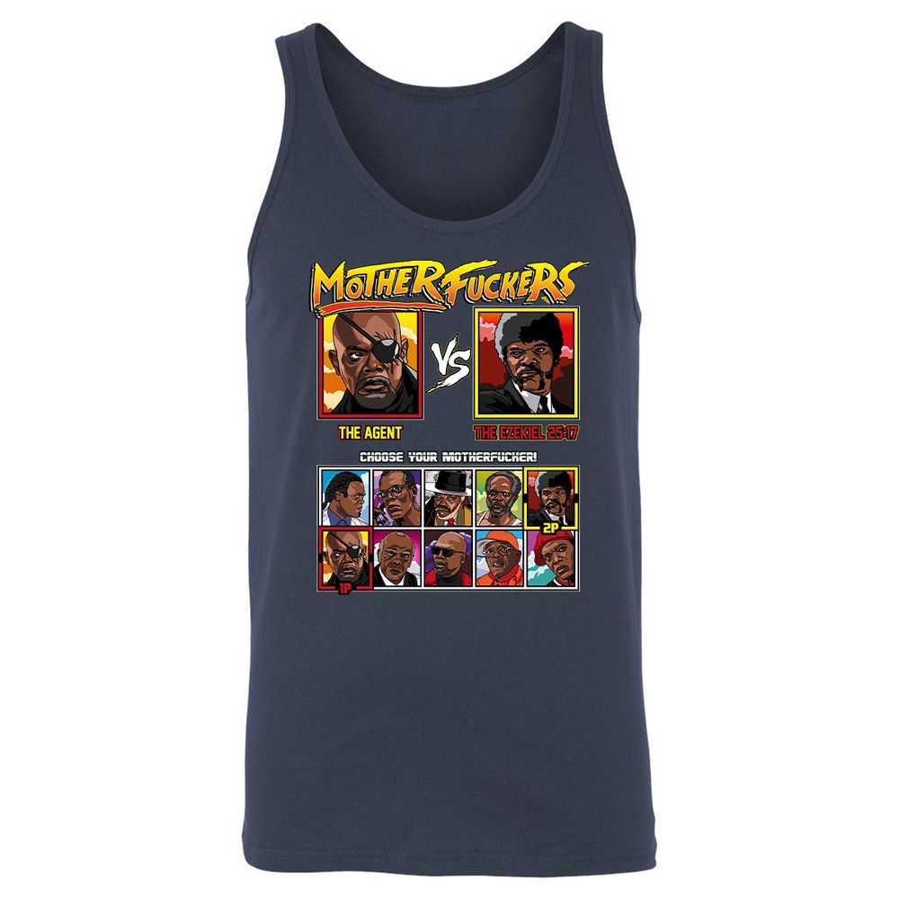 Unisex Jersey Tank - K6Y7MQCR - Navy - 2