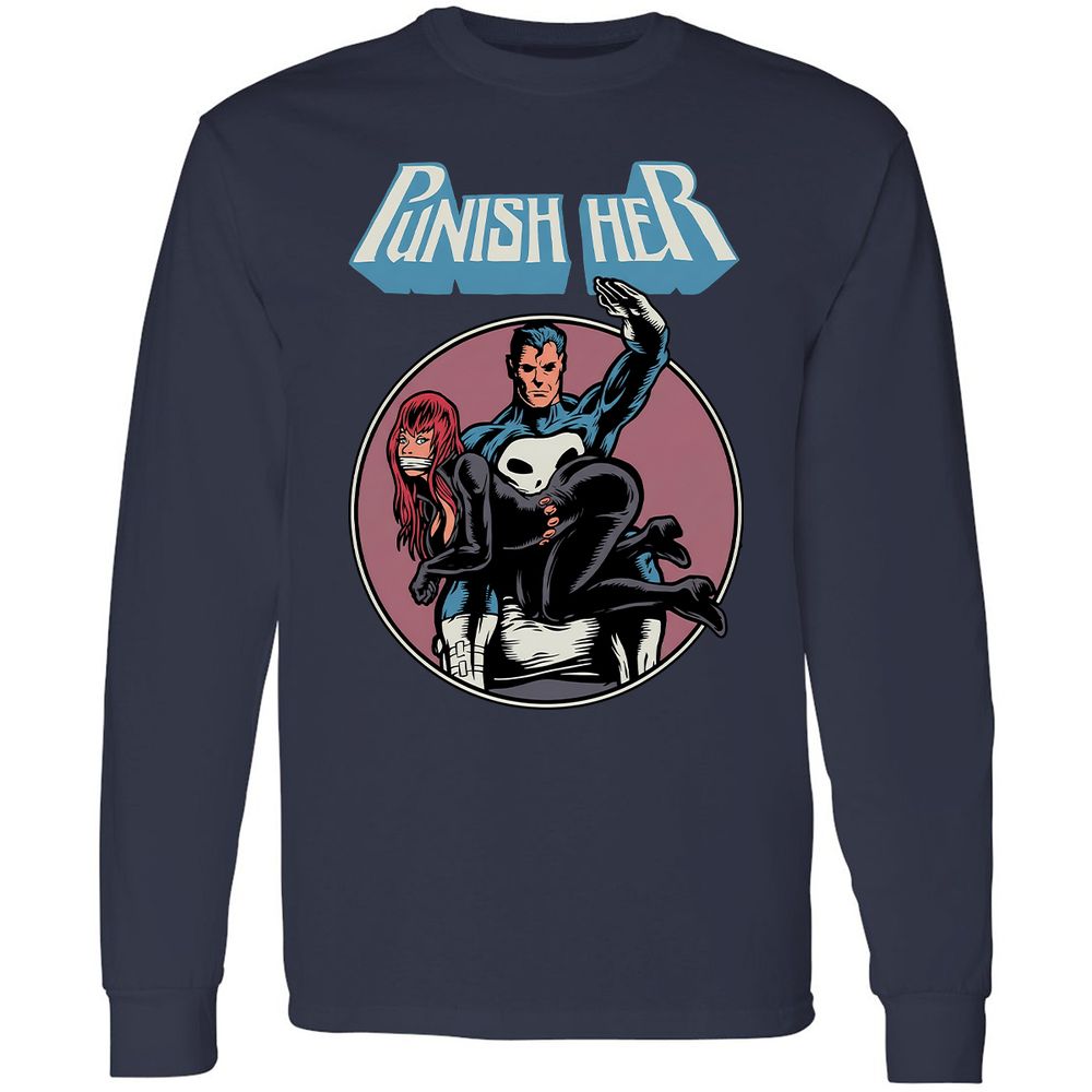 Long Sleeve T-Shirt - F4VSVMNM - Navy - 2