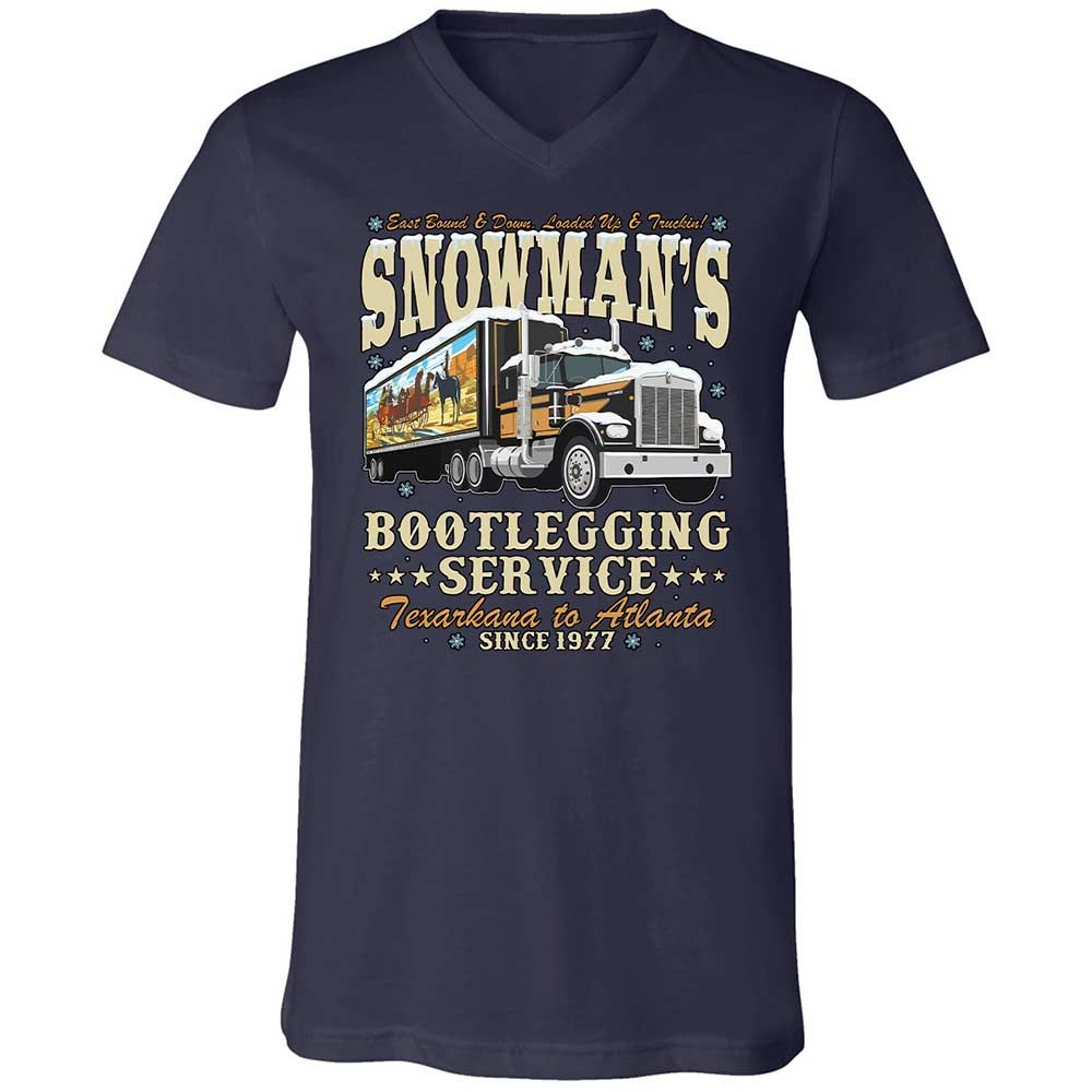 Snowman's Bootlegging Service - Navy - 2