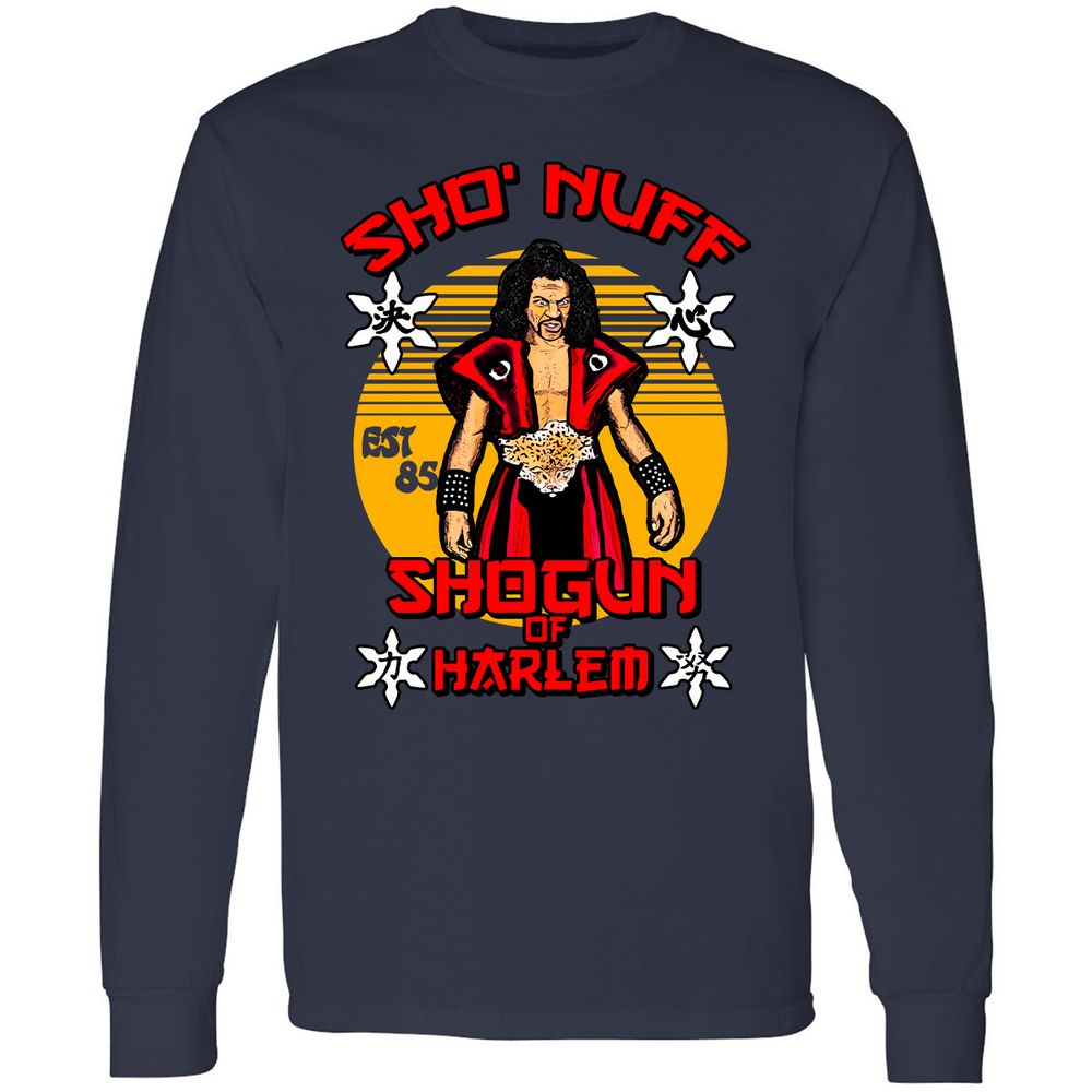 Long Sleeve T-Shirt - 455672P1 - Navy - 2