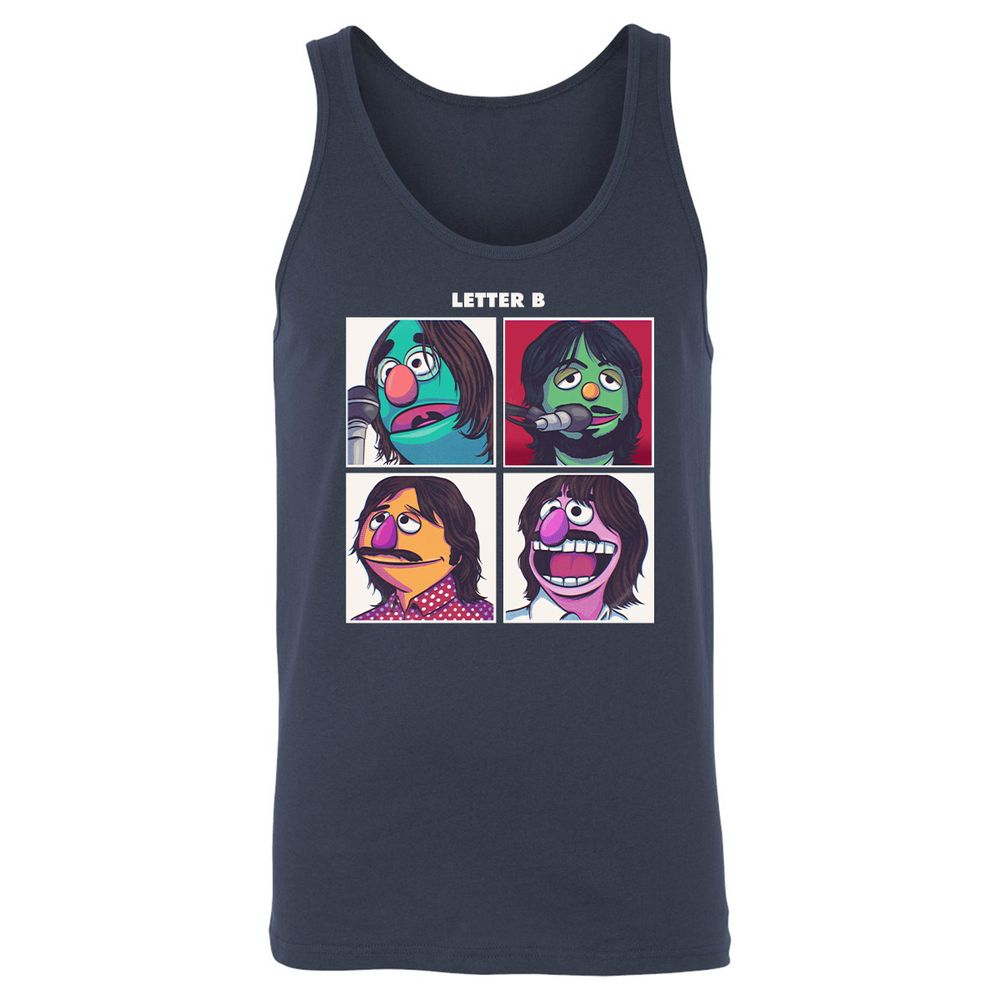 Unisex Jersey Tank - UKWAVHJN - Navy - 2
