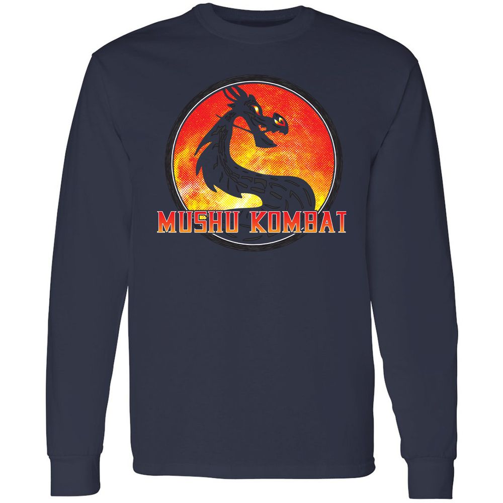 Long Sleeve T-Shirt - PTLZ5S2A - Navy - 2