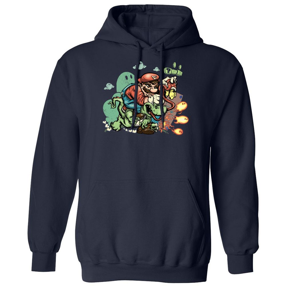 Classic Unisex Hoodie - FJN87EBQ - Navy - 2