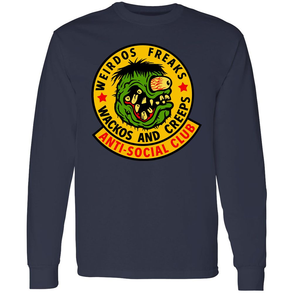 Long Sleeve T-Shirt - UY7PDVDP - Navy - 2
