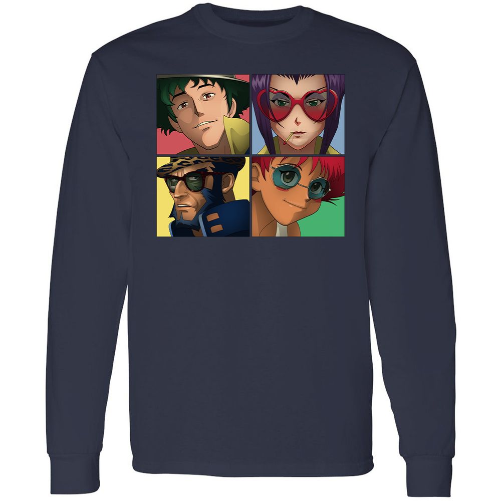 Long Sleeve T-Shirt - H7L9A626 - Navy - 2