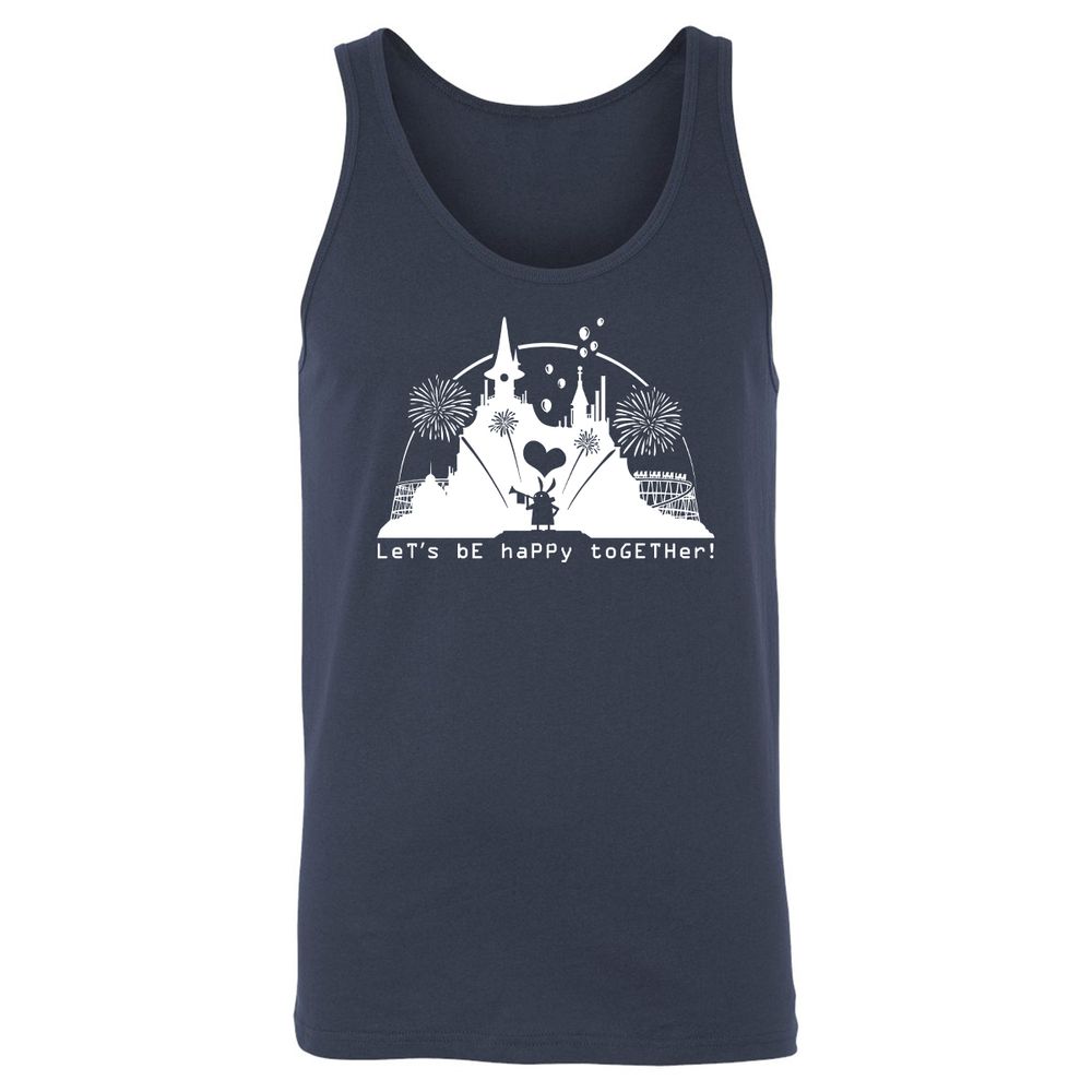Unisex Jersey Tank - MXZ68PMH - Navy - 2