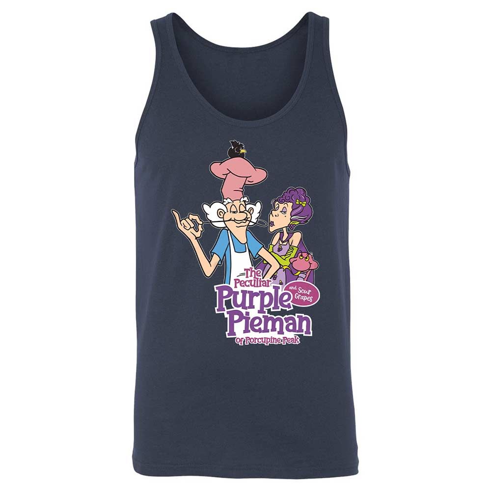 The Peculiar Purple Pie Man - Navy - 2
