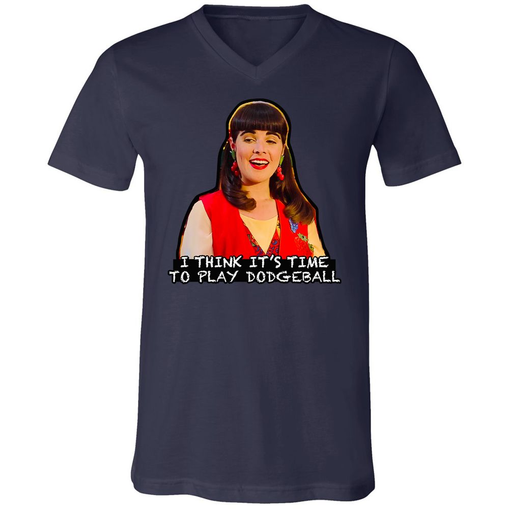 Unisex V-Neck T-Shirt - CNMR5UGP - Navy - 2