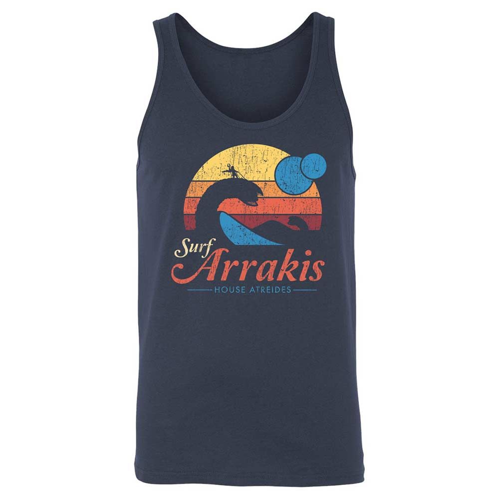 Unisex Jersey Tank - DUMH1XWK - Navy - 2