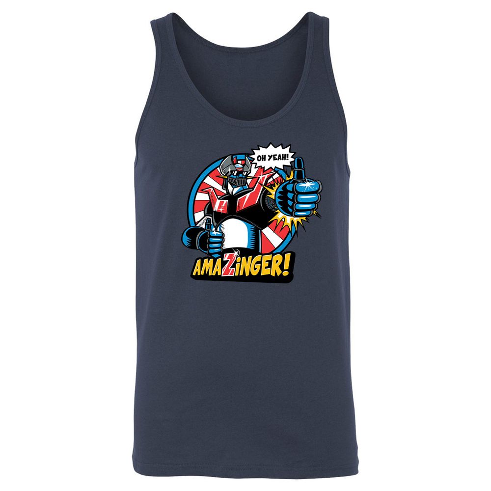 Unisex Jersey Tank - RXMMMPCM - Navy - 2
