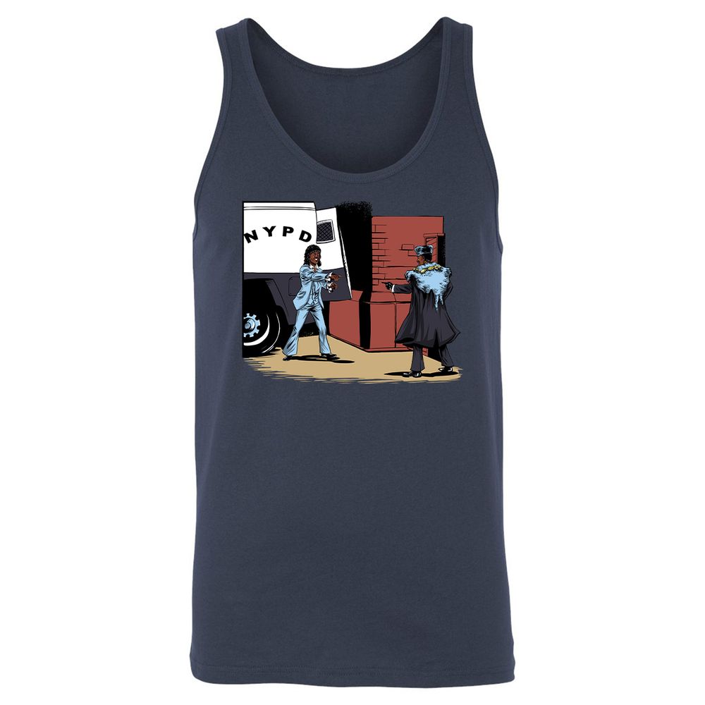 Unisex Jersey Tank - 8G2N255J - Navy - 2
