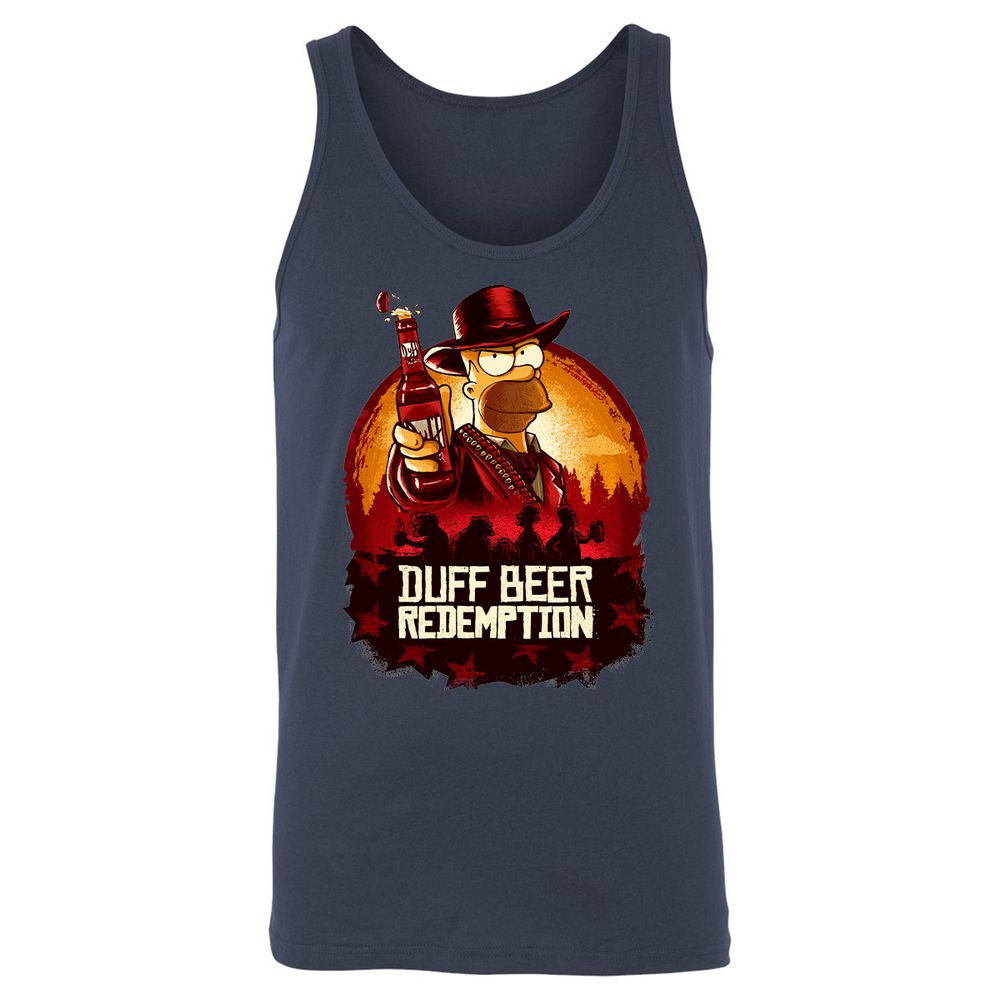 Unisex Jersey Tank - MRQ211PR - Navy - 2