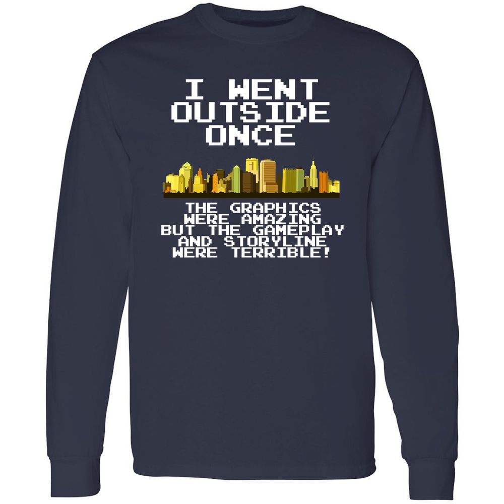 Long Sleeve T-Shirt - LH5MHHVT - Navy - 2