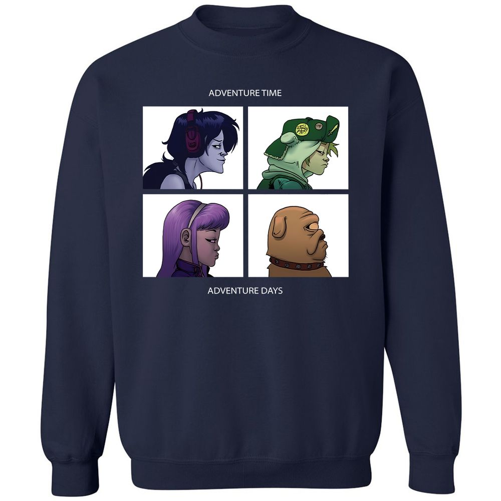 Classic Unisex Sweatshirt - NTWHKU6V - Navy - 2