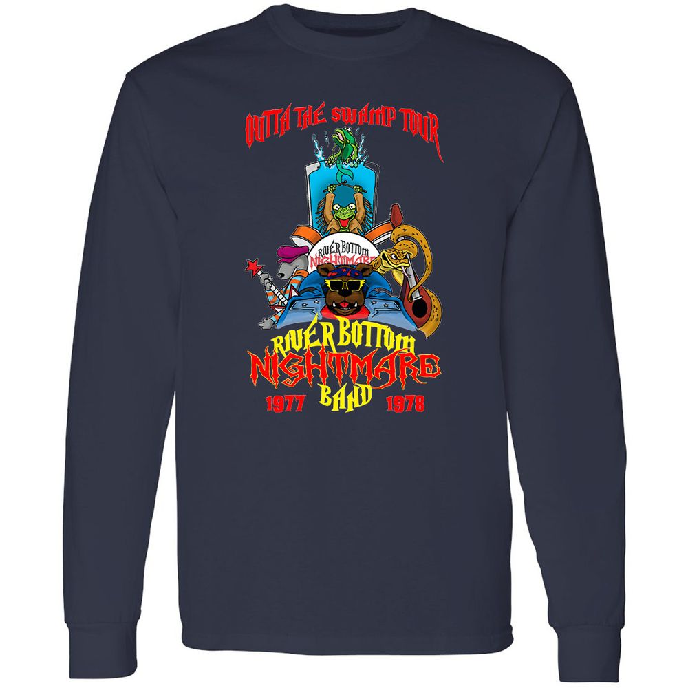 Long Sleeve T-Shirt - 9WQLHNLM - Navy - 2