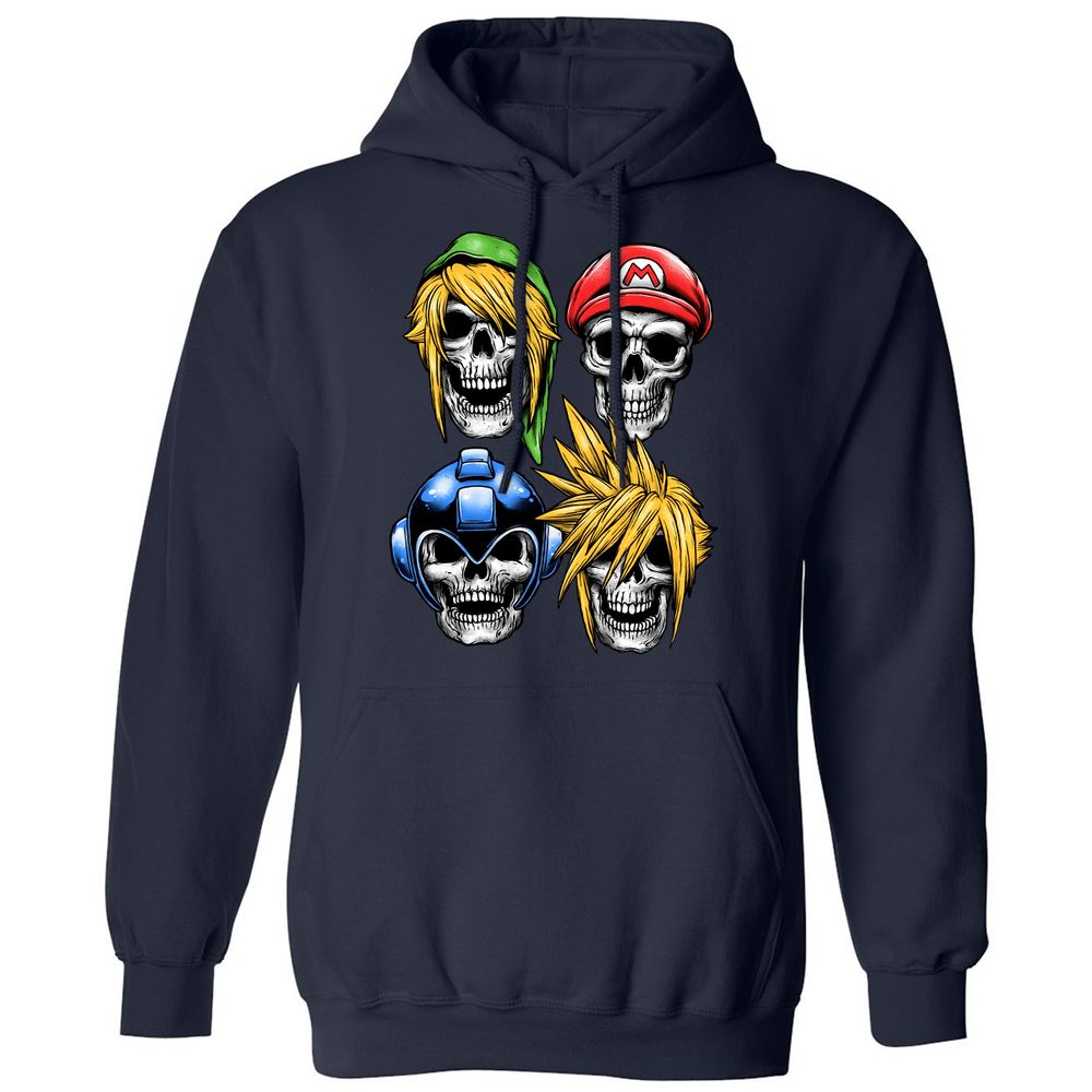 Classic Unisex Hoodie - Z9VH42G7 - Navy - 2