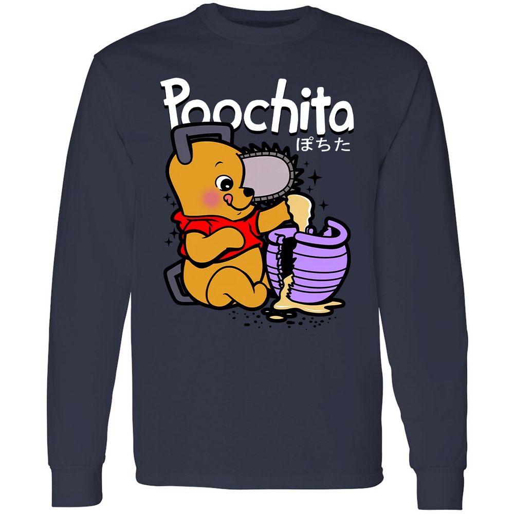 Long Sleeve T-Shirt - J7M3LAT7 - Navy - 2