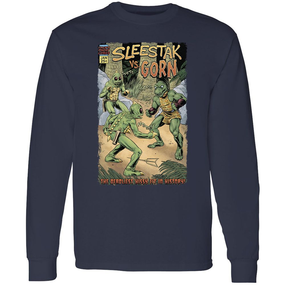 Long Sleeve T-Shirt - HZY28ETT - Navy - 2