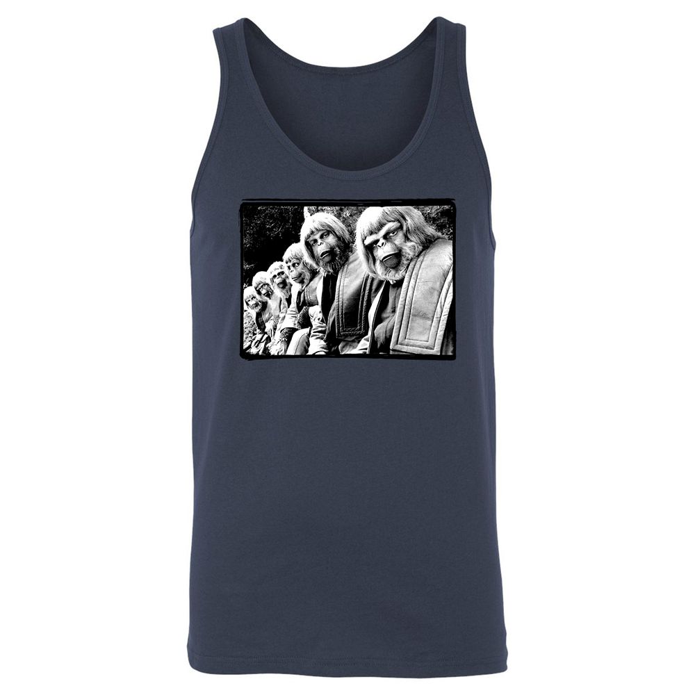 Unisex Jersey Tank - Z67CWHR9 - Navy - 2