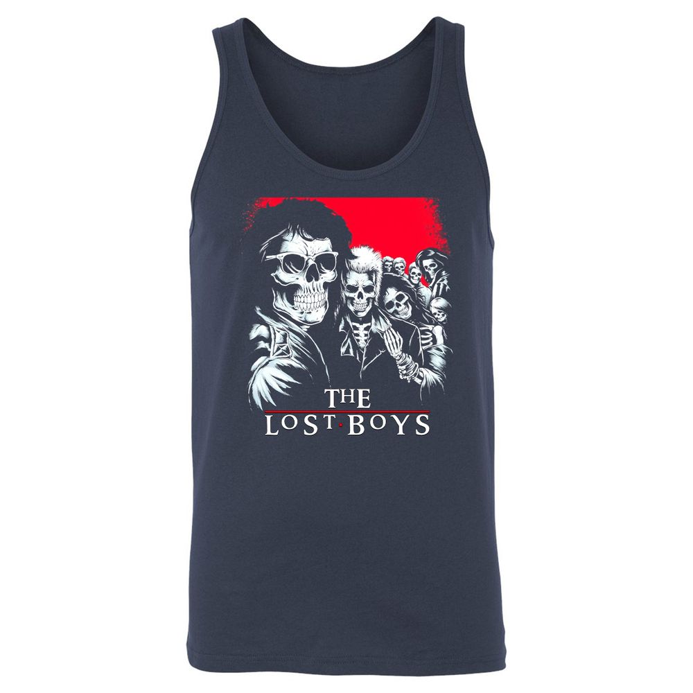 Unisex Jersey Tank - 3FUFJE37 - Navy - 2