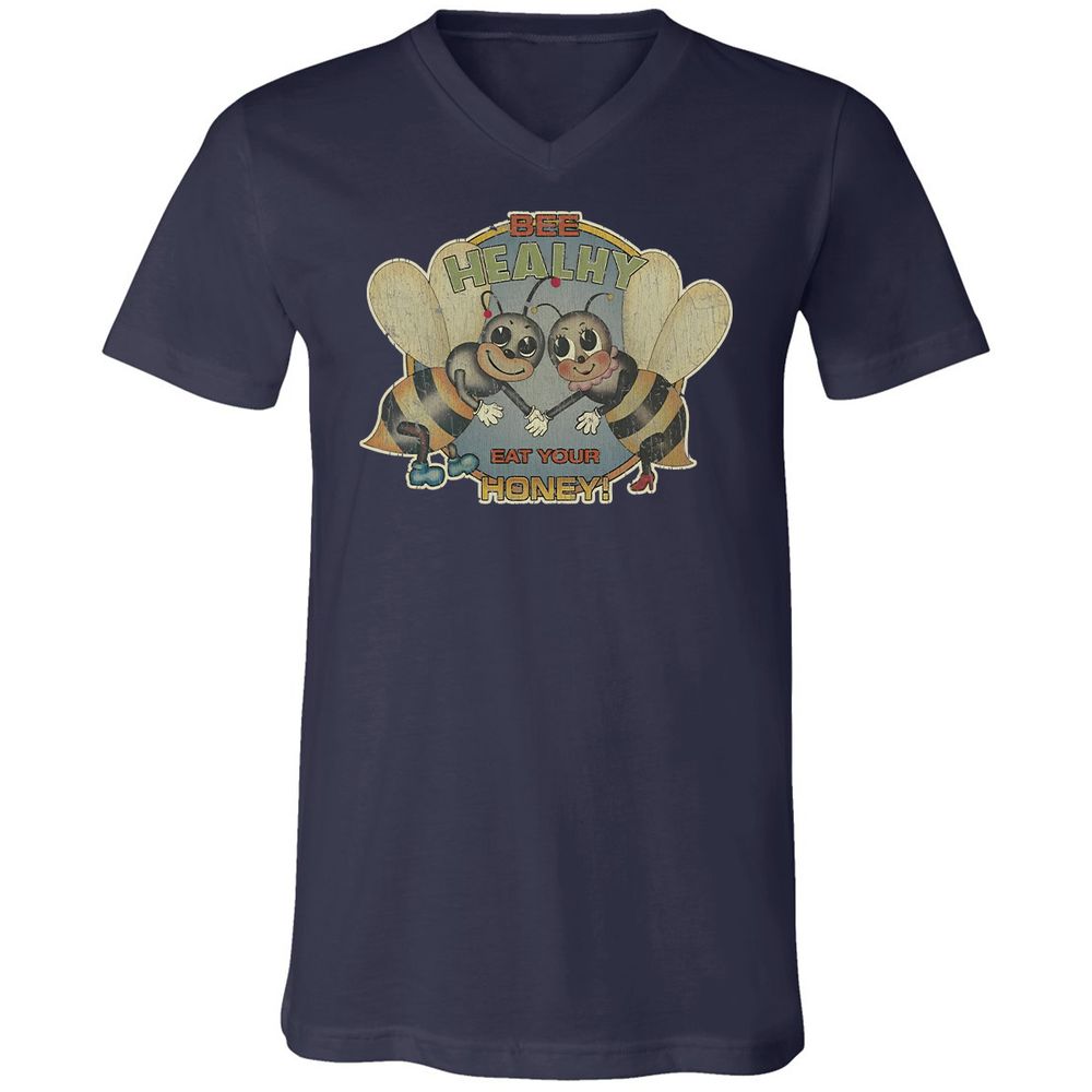 Bee Healthy Eat Your Honey - Navy - 2