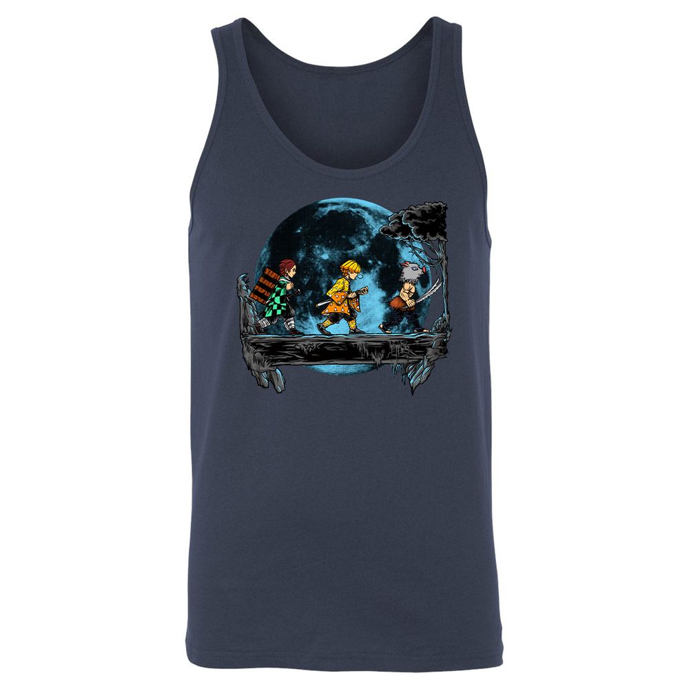 Unisex Jersey Tank - Z6VMHYQ4 - Navy - 2