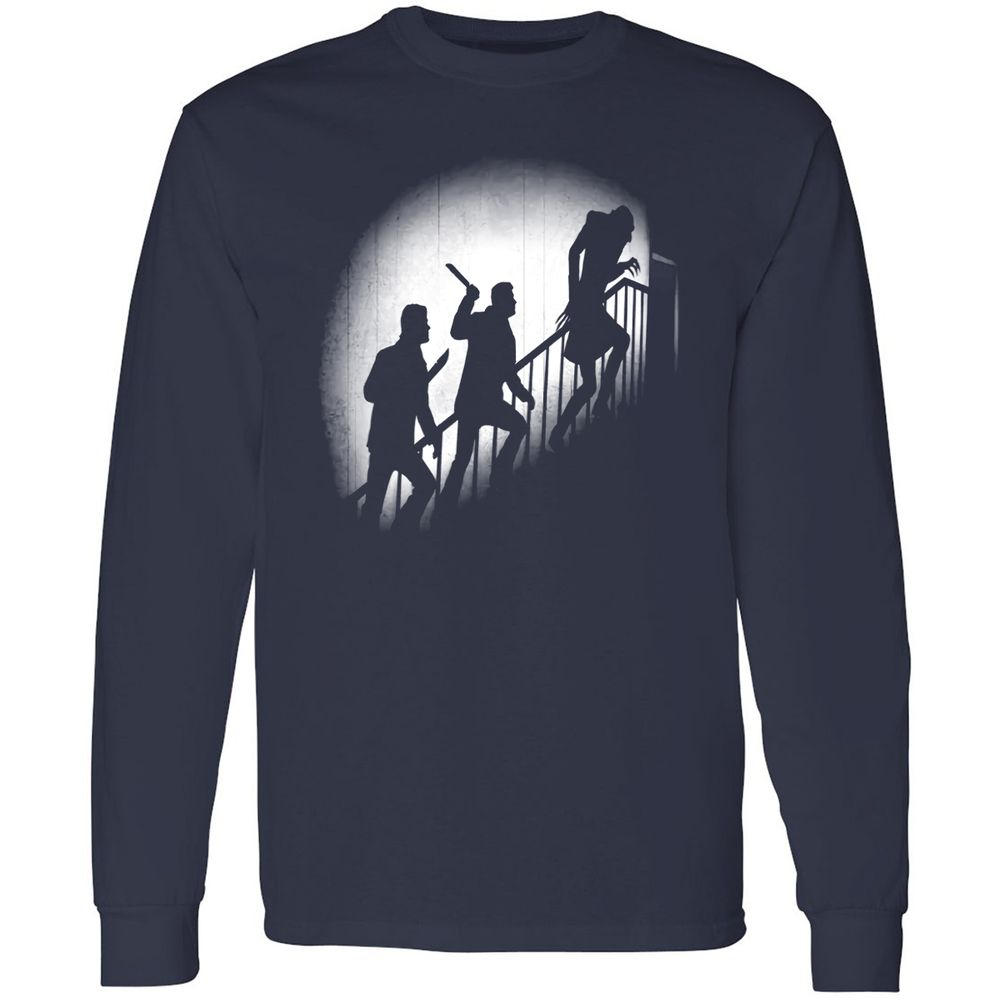 Long Sleeve T-Shirt - 1BY6L2PP - Navy - 2