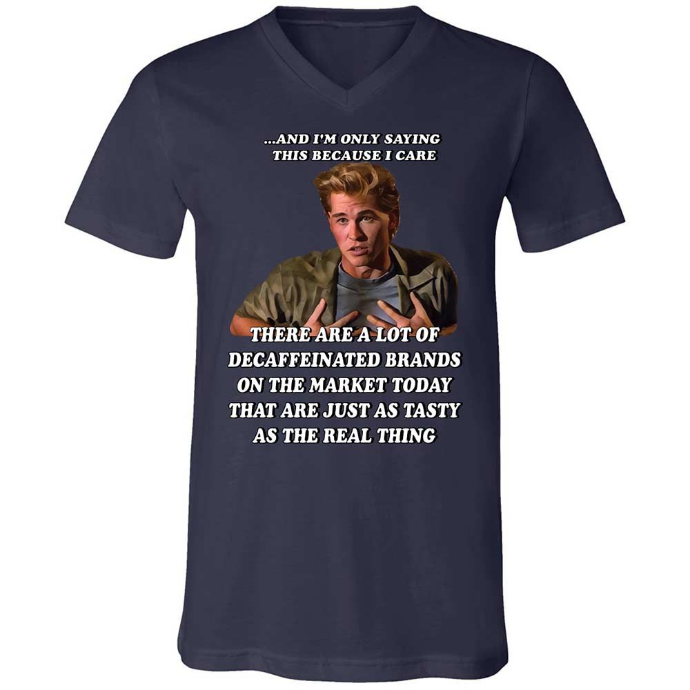 Unisex V-Neck T-Shirt - XBHUR28S - Navy - 2