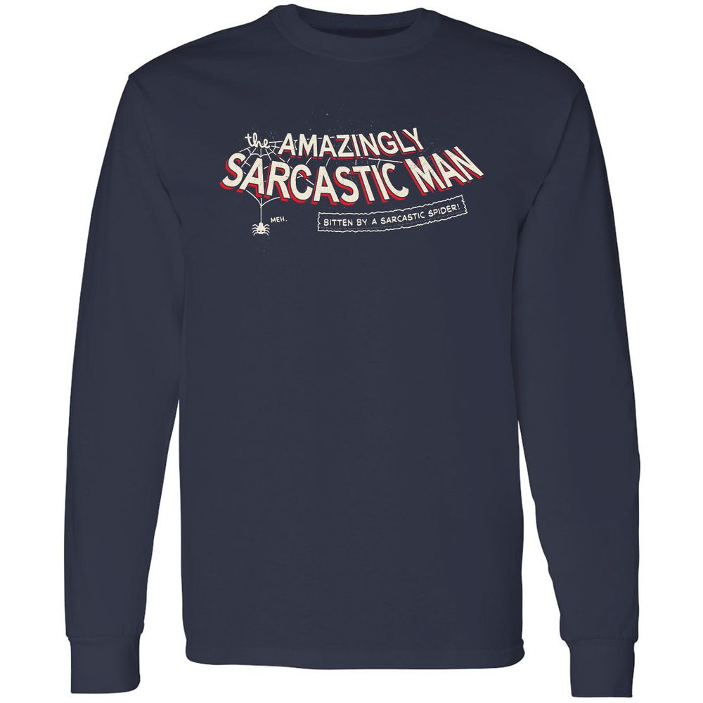 Long Sleeve T-Shirt - Q3F5K5HH - Navy - 2