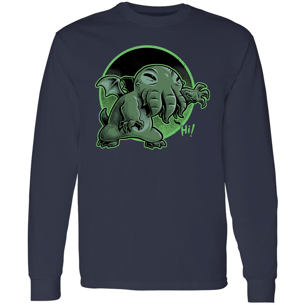 Long Sleeve T-Shirt - XXPVNCCG - Navy - 2