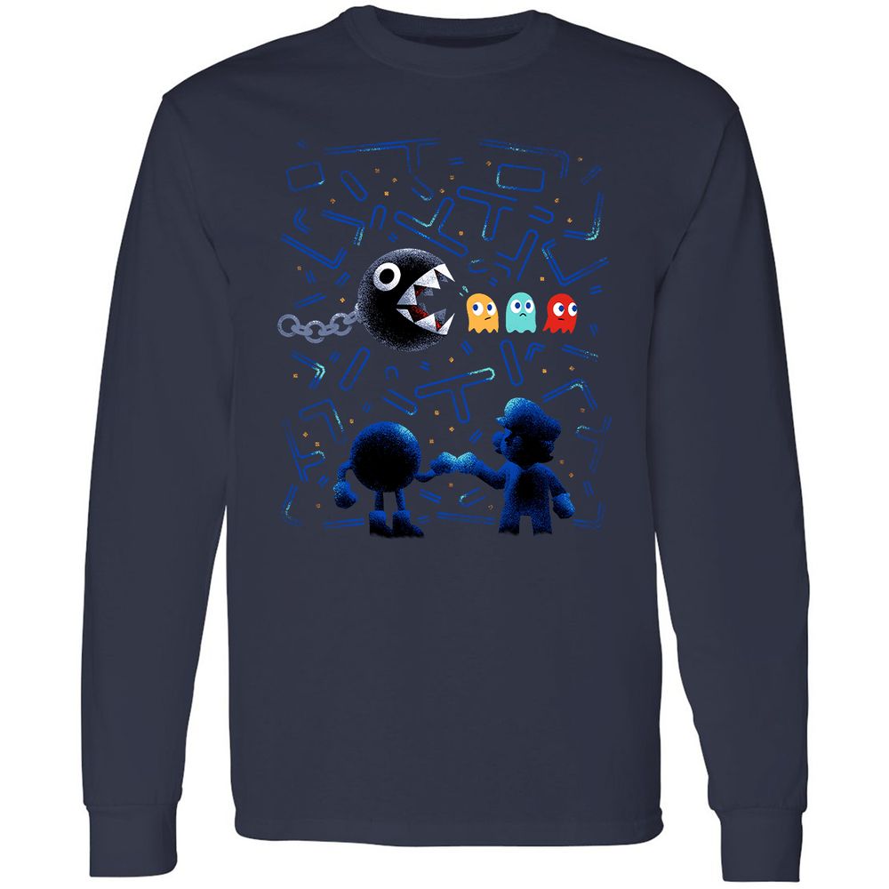 Long Sleeve T-Shirt - JWC5UVBS - Navy - 2