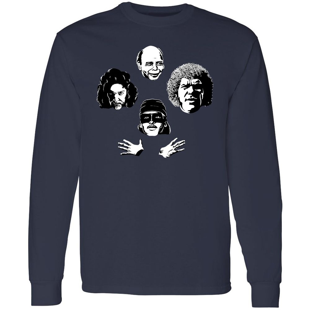 Long Sleeve T-Shirt - ERR9BZRH - Navy - 2
