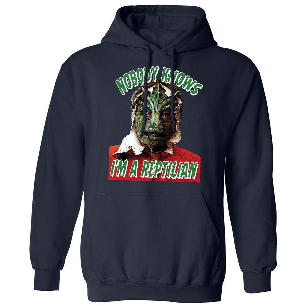 Classic Unisex Hoodie - SMMQSQTS - Navy - 2