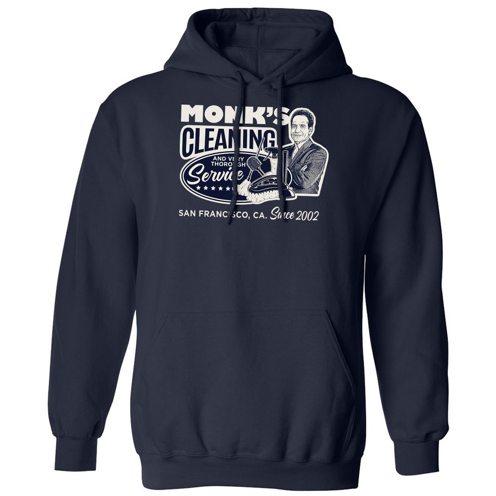 Classic Unisex Hoodie - V8ZELMP9 - Navy - 2