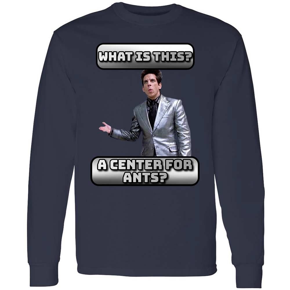 Long Sleeve T-Shirt - JUFBASMS - Navy - 2