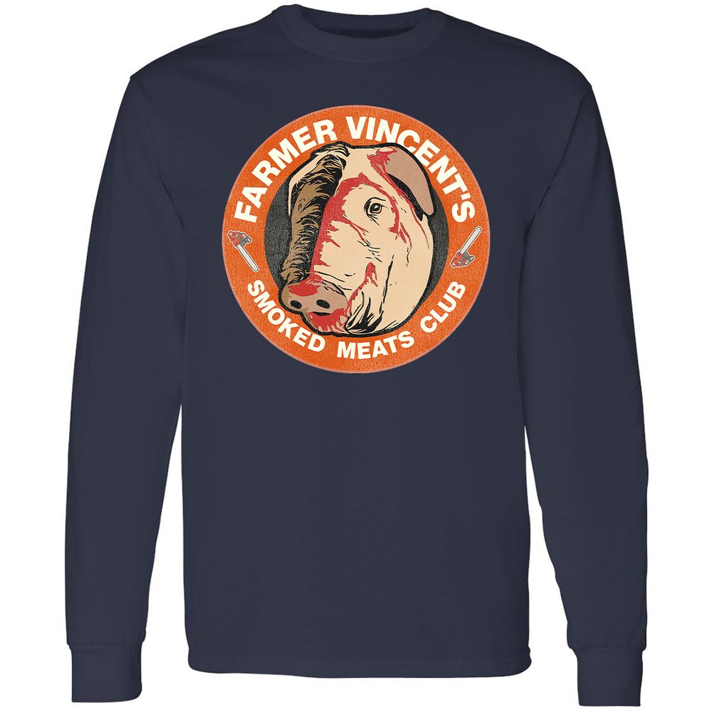 Long Sleeve T-Shirt - A5CRVHKU - Navy - 2