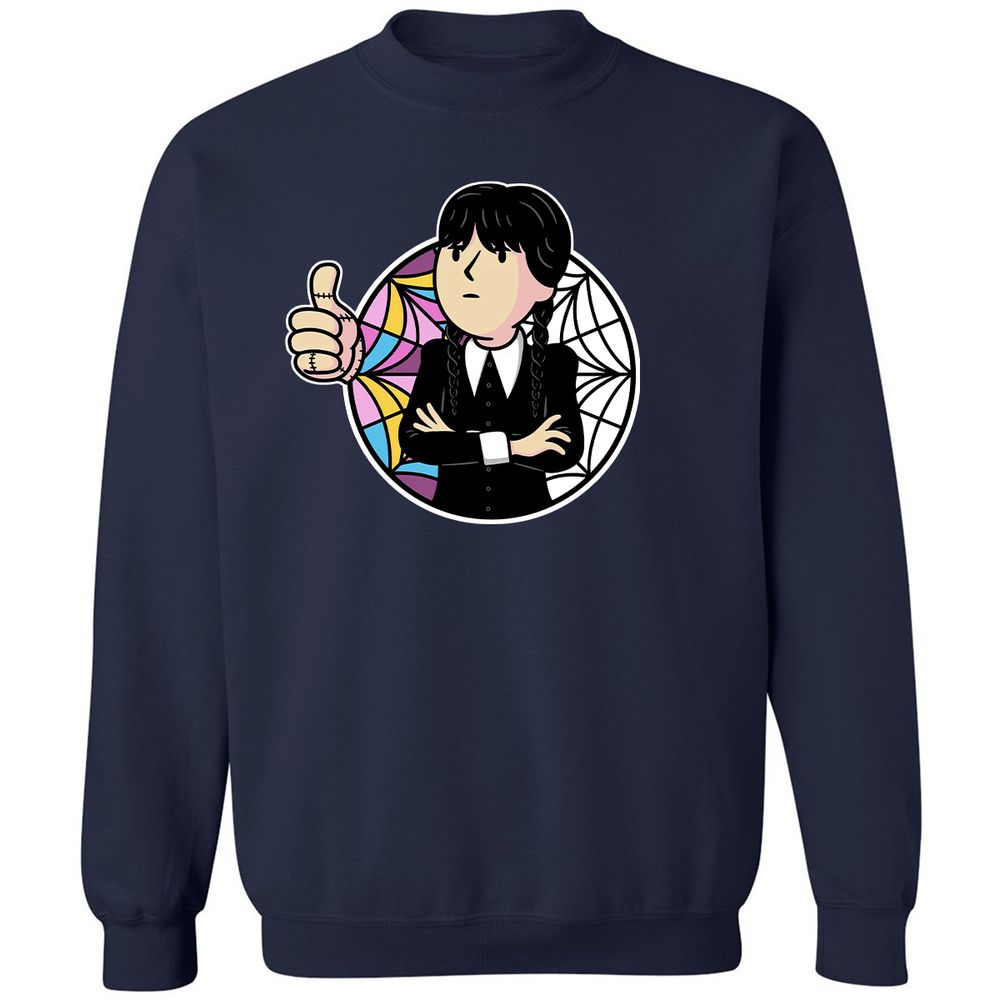 Classic Unisex Sweatshirt - QNNGE6ZD - Navy - 2