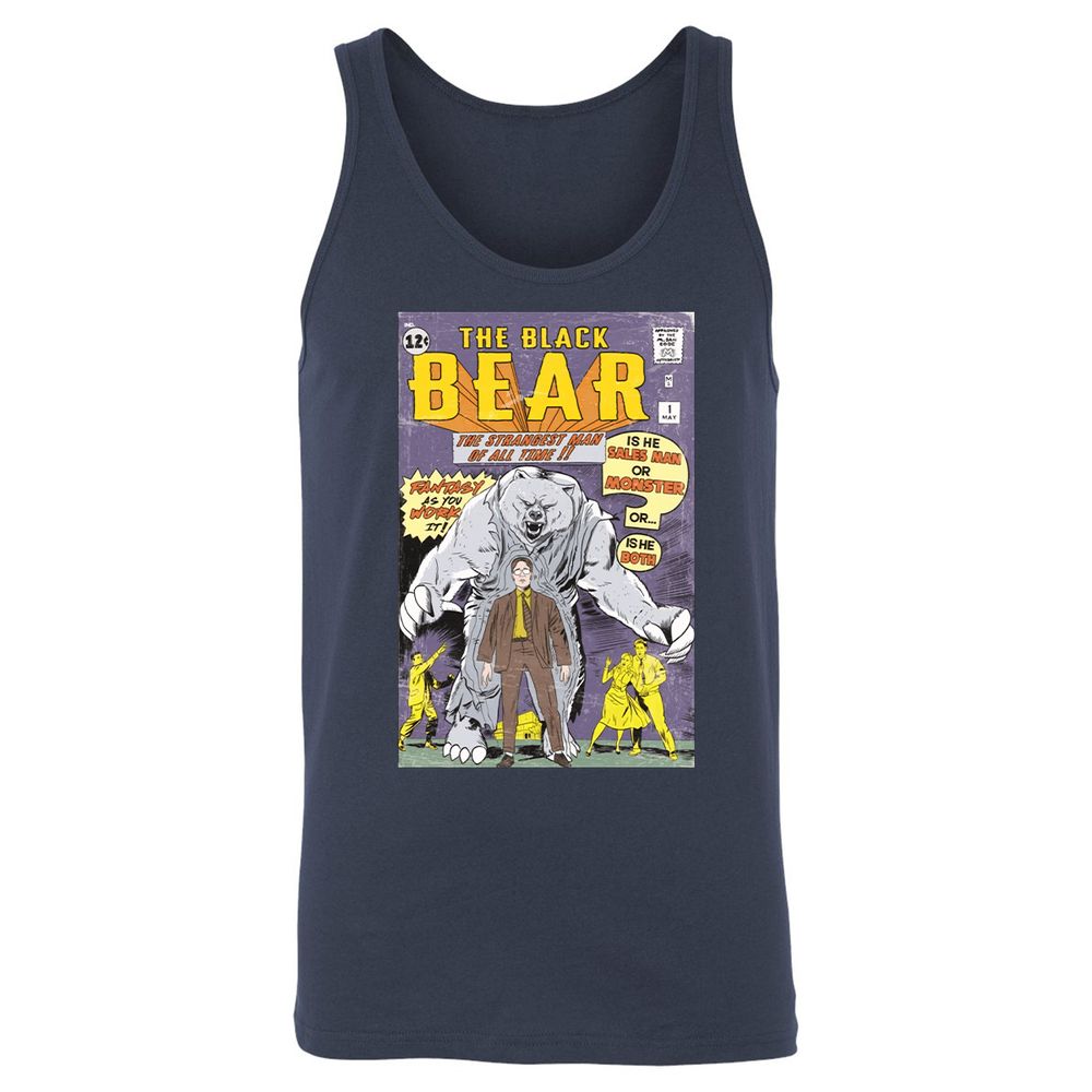 Unisex Jersey Tank - ZAEC14Z6 - Navy - 2