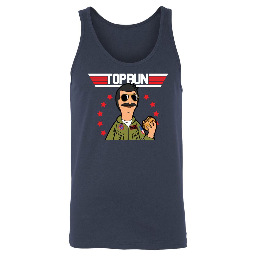 Unisex Jersey Tank - PRLT8F7Z - Navy - 2